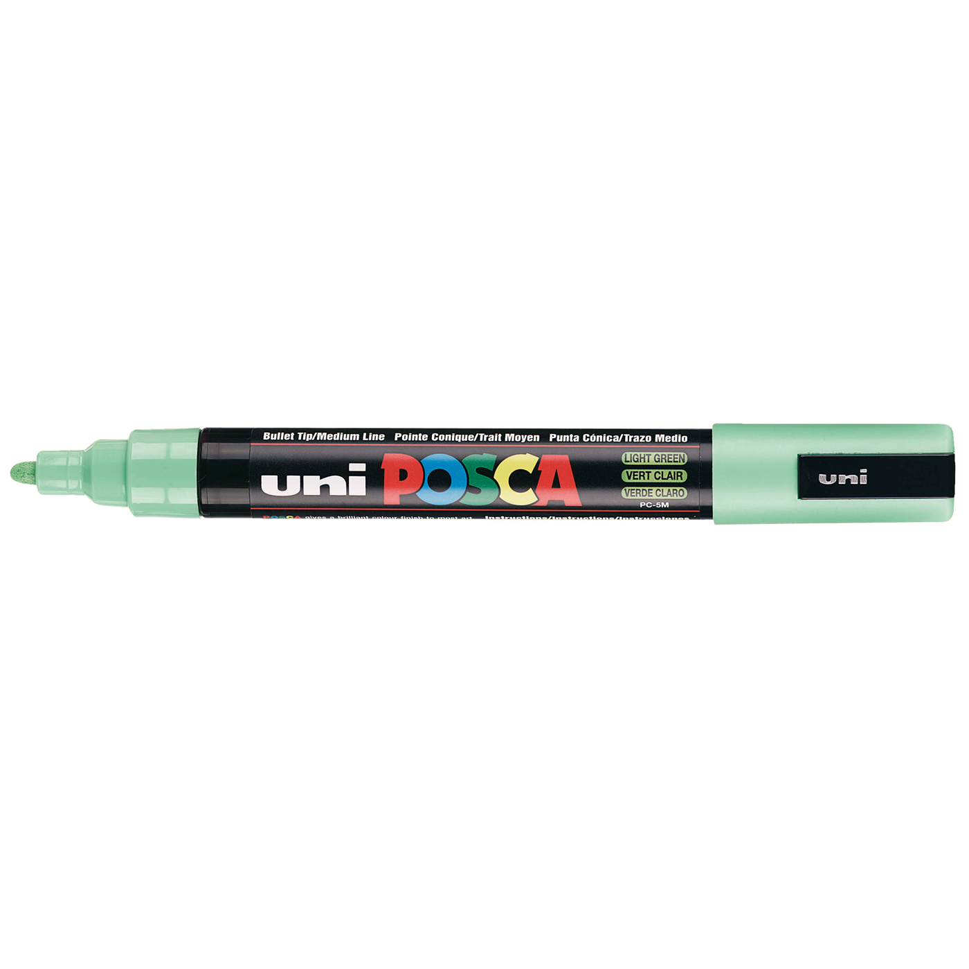 Uni Posca Marker 1.8-2.5mm Medium Tip Light Green PC-5M