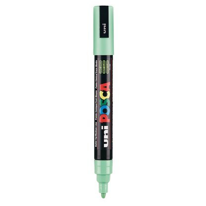 Uni Posca Marker 1.8-2.5mm Medium Tip Light Green PC-5M