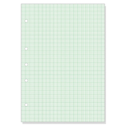 WARWICK 14K8 A4 GRAPH PAD LOOSE LEAF REFILL 2 MM QUAD 30 LEAVES Page View
