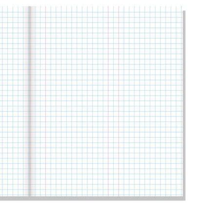 WARWICK EXERCISE BOOK 1E5 36 LEAF WITH MARGIN QUAD 7MM 255X205MM inside pages