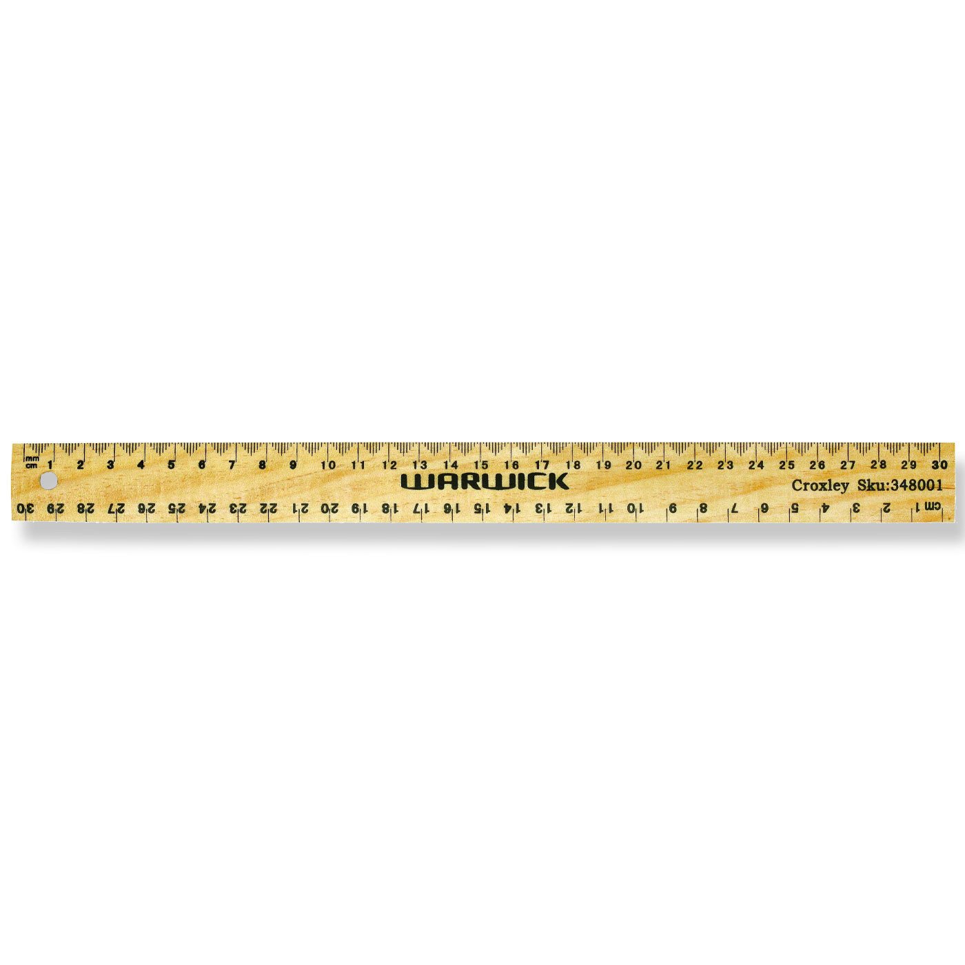 Warwick Wooden Ruler 30cm – School Depot NZ