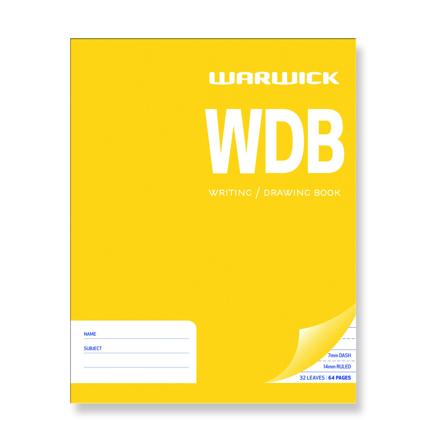 Warwick Exercise Book - WDB Writing/Drawing - School Depot NZ