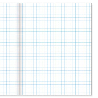 Warwick 1E4 Exercise Book 7 mm Quad Maths 28 Leaves Page View