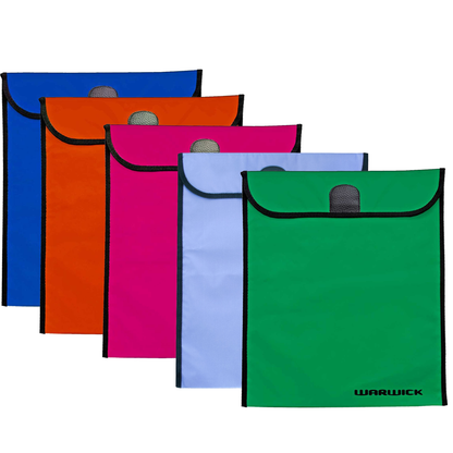 Warwick Homework Book Bag Large 29 x 36cm Assorted Colours