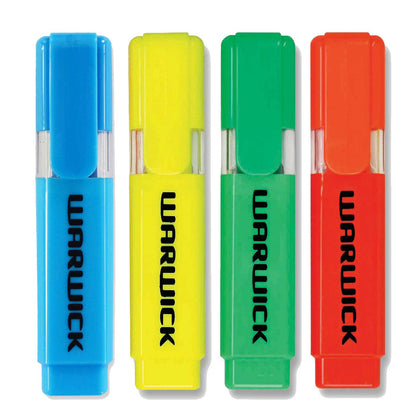 Warwick Highlighter Stubby Chisel Tip Assorted