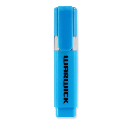 Warwick Highlighter Chisel Tip Stubby Blue