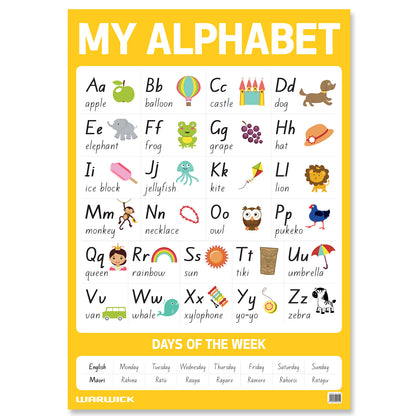 Warwick My Literacy Book 1 Poster At Back