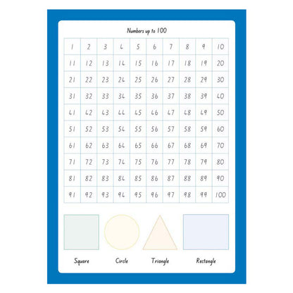Warwick My Maths Book 1 Quad 10mm 64 Pages Blue