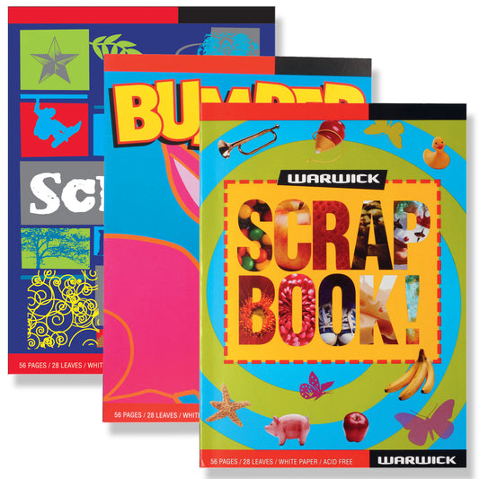 Warwick Bumper Scrapbook - School Depot NZ