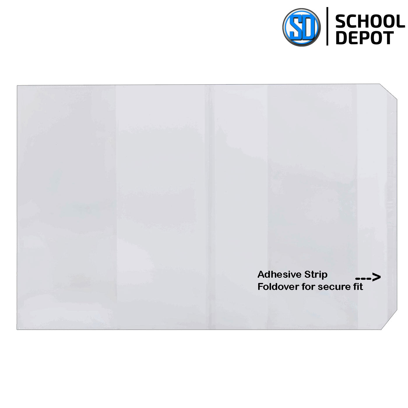 Warwick Protective Slip Covers A4 Clear 5 Pack - School Depot