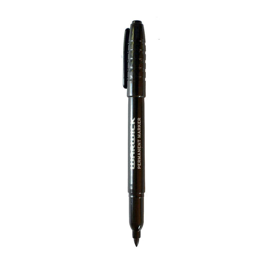 Warwick Permanent Marker Fine Tip - Black - School Depot NZ