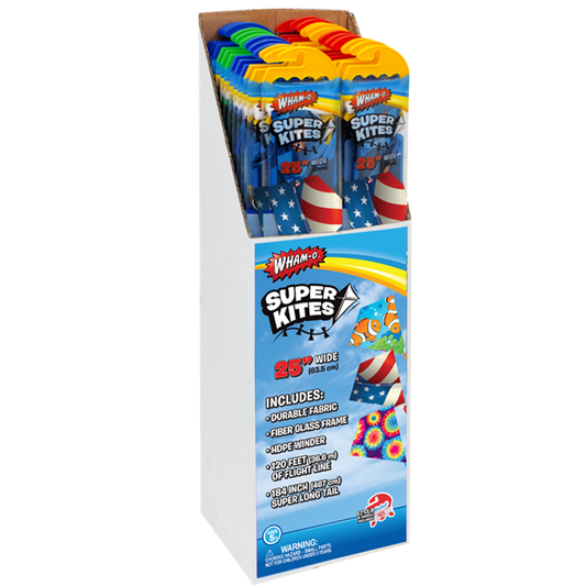 Wham-O Super Kite 25" (63.5cm) Assorted Styles