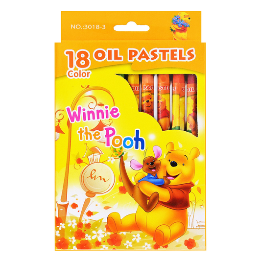 Winnie the Pooh Oil Pastels 18 Shades