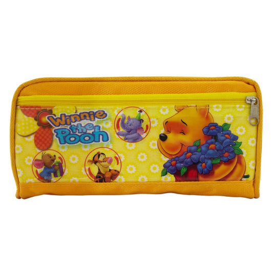 Winnie The Pooh Triple Zip Pencil Case