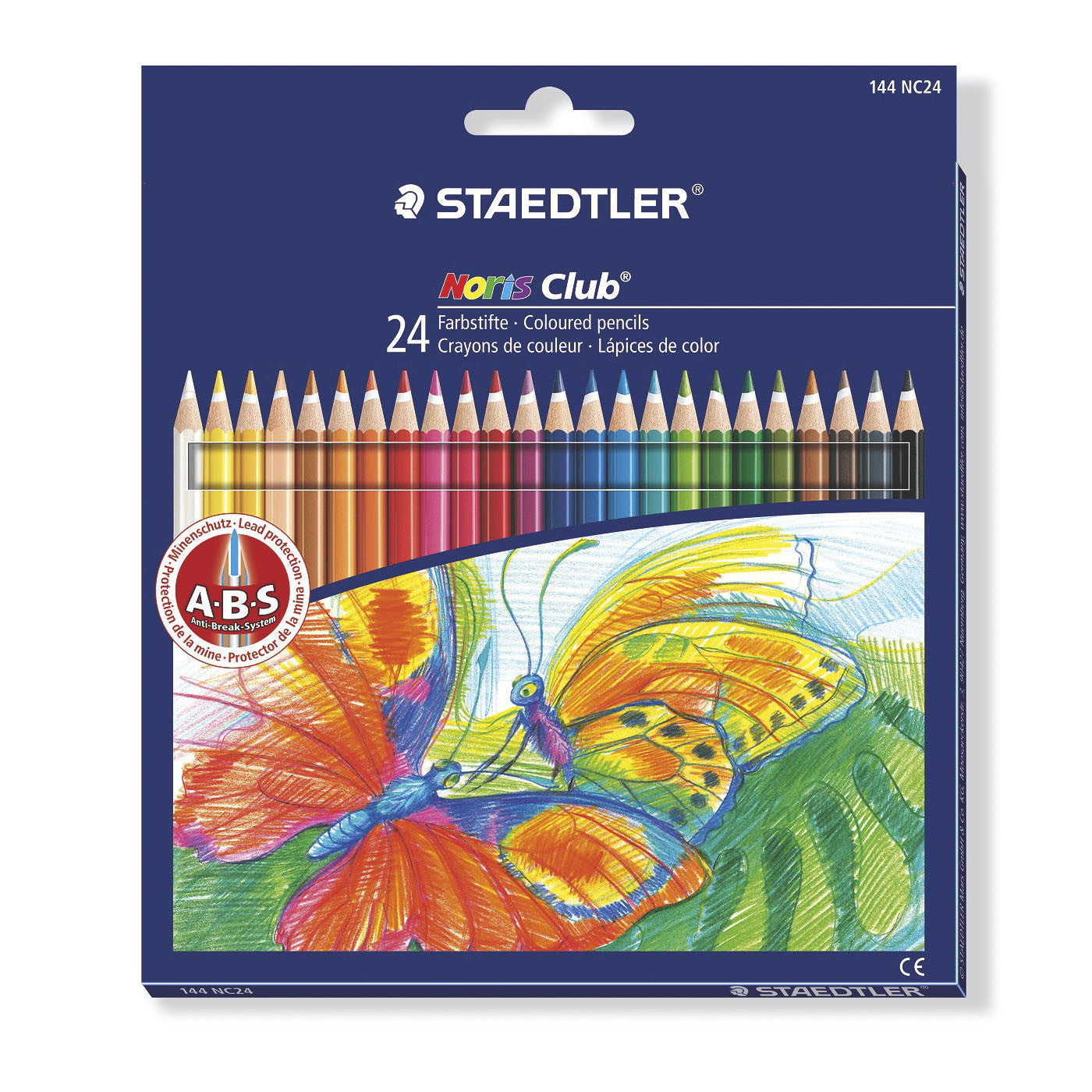 STAEDTLER 144 C144 - Noris Club Farbstift, 144 Stück in Schulbox STAEDTLER 144 C144 - Noris Club Farbstift, 144 Stück in Schulbox
