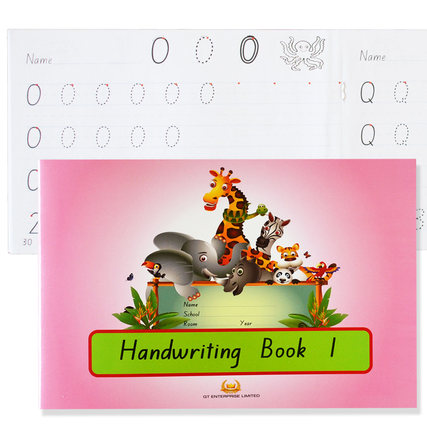 Handwriting Book 1 Pink
